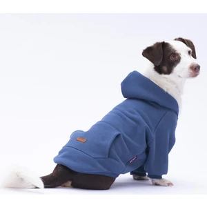 Lacivert Kanguru Cepli Kedi-Köpek Hoodie- Sweatshirt  Kedi Köpek Kıyafeti
