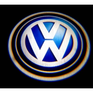 Volkswagen Marka Pilli Kapı Altı Sensörlü Logo
