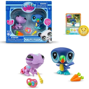 Littlest Pet Shop Lps Minişler Littlest Pet Shop Bukalemun ve Tukan Kuşu 2'li Figür Seti