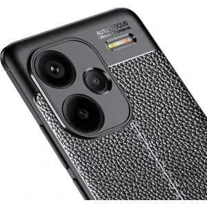 Xiaomi Redmi Note 13 Pro Plus 5g Kılıf Niss Deri Desen Silikon + Ekran Koruyucu