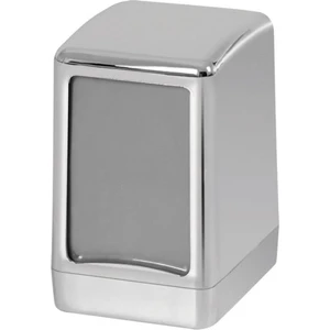 Krom Kaplama Masa Üstü Peçetelik Nikelaj Gümüş Gri Kaplama Metal Görünüm Masaüstü 2 Yönlü Dispanser