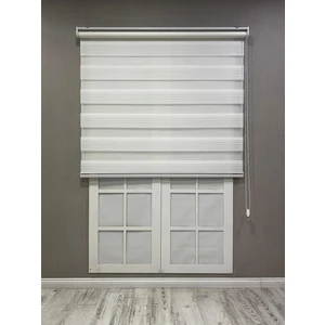 Donatti Perde Donatti Güneşlik Zebra Stor Perde Geniş Plise Beyaz