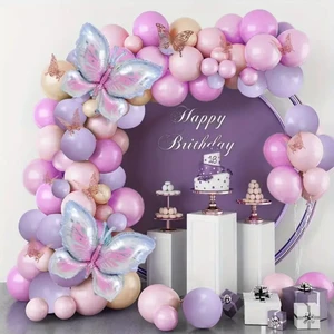 Düvenci Ticaret Kelebek Folyolu Balon Zincir Set