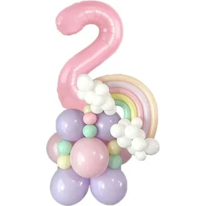 Düvenci Ticaret Pembe Yaş Balon Set