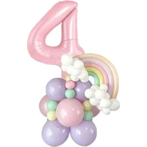 Düvenci Ticaret Pembe Yaş Balon Set