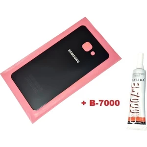 Samsung Galaxy A5 2016 (A510) Arka Pil Batarya Kapağı (CAM+B-7000) Siyah