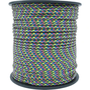 Mg Ropes Paracord Ip 4 mm Mor Yeşil Desenli No:36 10 Metre