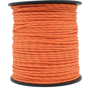 Mg Ropes Paracord Ip 4 mm Reflektörlü Turuncu No:53 10 Metre