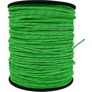 Mg Ropes Paracord Ip 4 mm Reflektörlü Yeşil No:55 10 Metre