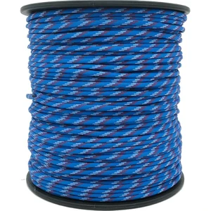 Mg Ropes Paracord Ip 4 mm Mavi Beyaz Desenli No:64 10 Metre