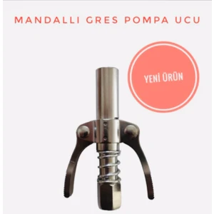 Bhdd Mandallı Gres Pompa Ucu Gres Memesi Yağ Pompaşırınga Yağlayıcı Gresörlük