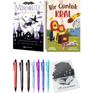 Bir Günlük Kral ve Mirabelle 2 Kuralları Çiğniyor 2'li Set - Kalem