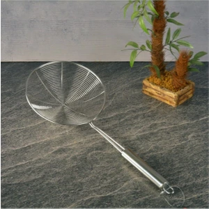 TeknoTrust Paslanmaz Çelik Yağ Kevgiri, Dayanıklı ve Güvenilir Mutfak Parçası