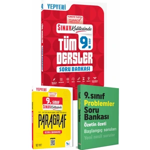 Sınav Yayınları (Sınıf: 9)  Tüm Dersler Soru Bankası  /  Paragraf  /  Problemler Soru Bankası Seti