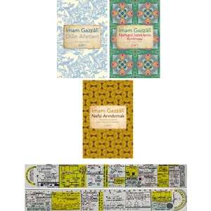 Dilin Afetleri - Nefsani İsteklerin Kırılması - Nefsi Arındırmak 3 Kitap - İmam Gazzali - Cetvel