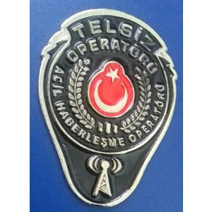 Telsiz Operatörü,amatör Telsizci,cüzdan Rozeti Al.sadece Çağrı Kodu Bulunan Alabilir.sivile Satılmaz.