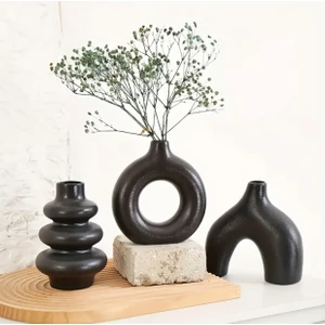 3lü Iskandinav Tarzı Bohem Vazo Pinterest Pampas Vazosu Set Vazo Dekoratif Eşya