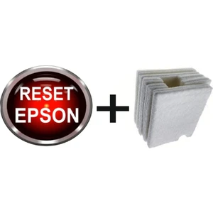 Cosmic Plus Epson L1216 L1256  L3256 Yazıcı Uyumlu Atık Mürekkep Tank Süngeri Ped Reset ve Atık Mürekkep Pedi Tank Süngeri