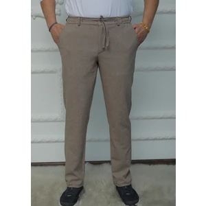 Erkek Dokuma Vizon Jogger PANTOLON3036/100