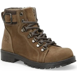 Unisex Deri Bot Ortopedik Kolay Giyim Fermuarlı ve Bağcıklı