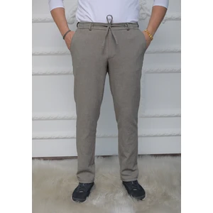Erkek Dokuma Nil Yeşili Jogger PANTOLON3036/100