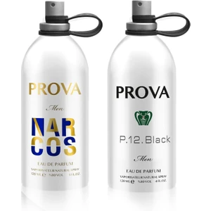 Narcos ve P.12 Black Edp Erkek Parfüm Seti 2x 120 ml