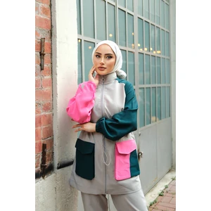 MİMİ LUXURY WEAR Kadın Tesettür Eşofman Takımı  Double Crep Alt-Üst Takım