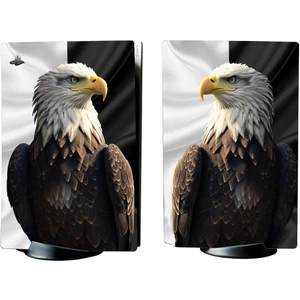 Kt Grup Kara Kartal Playstation 5 Standart Kasa Dijital Versiyon Full Sticker Kaplama Seti