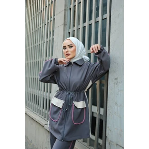 MİMİ LUXURY WEAR Tesettür Eşofman Takımı Fermuarlı Ikili Takımı 450