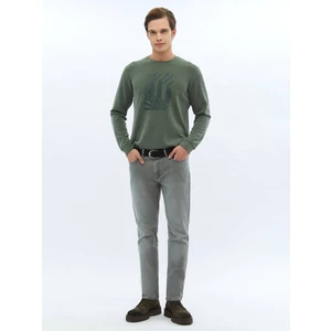 Vizon Slim Fit Denim Pamuk Karışımlı Pantolon