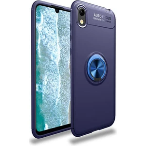 Huawei Y5 2019  Kılıf Yüzüklü Sağlam Esnek Ringo Silikon Kapak