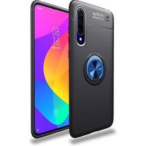Huawei P Smart Pro 2019  Kılıf Yüzüklü Sağlam Esnek Ringo Silikon Kapak