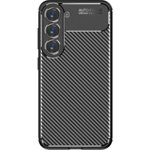 Samsung Galaxy S23 Kılıf Karbon Desenli Şık Tamia Premium Silikon Kapak