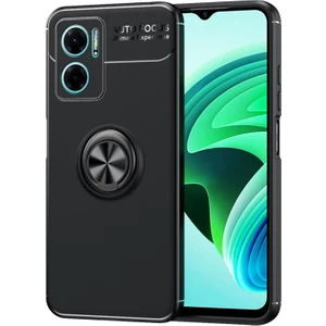 Redmi Note 11E  Kılıf Yüzüklü Sağlam Esnek Ringo Silikon Kapak