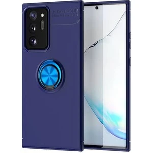 Samsung Galaxy Note 20 Ultra  Kılıf Yüzüklü Sağlam Esnek Ringo Silikon Kapak