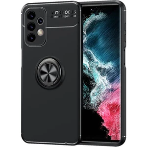 Samsung Galaxy A23  Kılıf Yüzüklü Sağlam Esnek Ringo Silikon Kapak