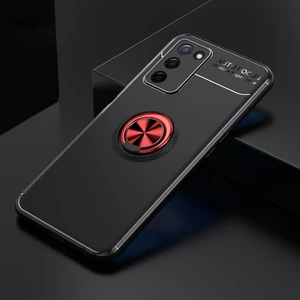 Oppo A55 5g  Kılıf Yüzüklü Sağlam Esnek Ringo Silikon Kapak
