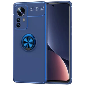 Xiaomi Mi 12 Pro  Kılıf Yüzüklü Sağlam Esnek Ringo Silikon Kapak