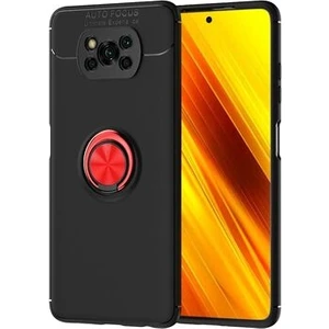 Poco X3  Kılıf Yüzüklü Sağlam Esnek Ringo Silikon Kapak
