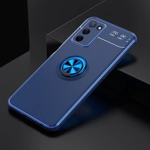 Oppo A55 5g  Kılıf Yüzüklü Sağlam Esnek Ringo Silikon Kapak