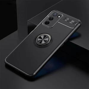 Oppo A55 5g  Kılıf Yüzüklü Sağlam Esnek Ringo Silikon Kapak