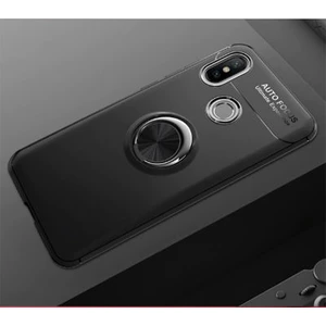 Redmi Note 7  Kılıf Yüzüklü Sağlam Esnek Ringo Silikon Kapak