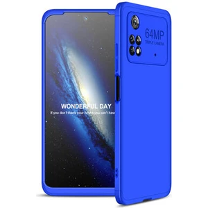 Poco M4 Pro 4g Kılıf 3 Parçalı Şık Patch Sert Silikon Kapak