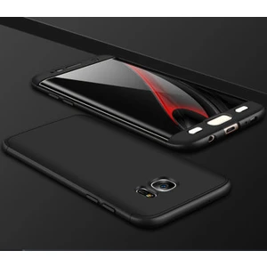 Samsung Galaxy S7 Edge Kılıf 3 Parçalı Şık Patch Sert Silikon Kapak