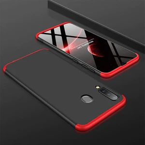 Samsung Galaxy A70 Kılıf 3 Parçalı Şık Patch Sert Silikon Kapak