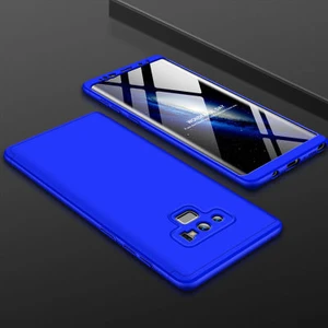 Samsung Galaxy Note 9 Kılıf 3 Parçalı Şık Patch Sert Silikon Kapak