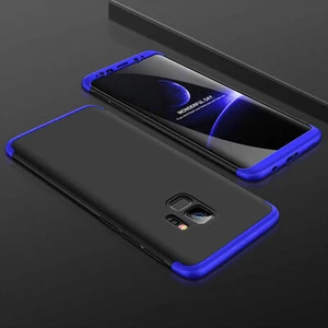 Samsung Galaxy S9 Plus Kılıf 3 Parçalı Şık Patch Sert Silikon Kapak