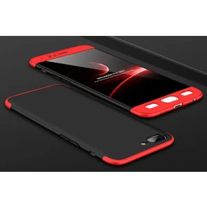 One Plus 5 Kılıf 3 Parçalı Şık Patch Sert Silikon Kapak