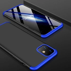iPhone 11 Kılıf 3 Parçalı Şık Patch Sert Silikon Kapak