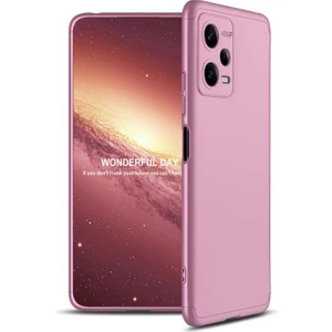 Redmi Note 12 5g Kılıf 3 Parçalı Şık Patch Sert Silikon Kapak